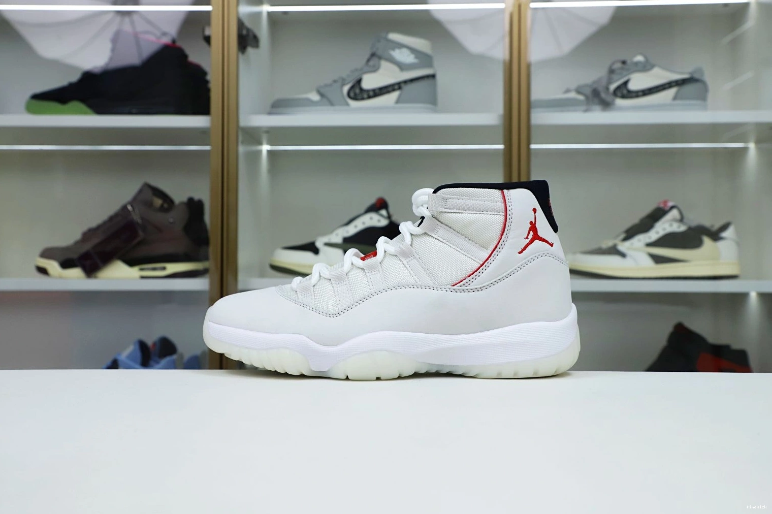 PLATINUM JORDAN AIR TINT XI RETRO 11 0728